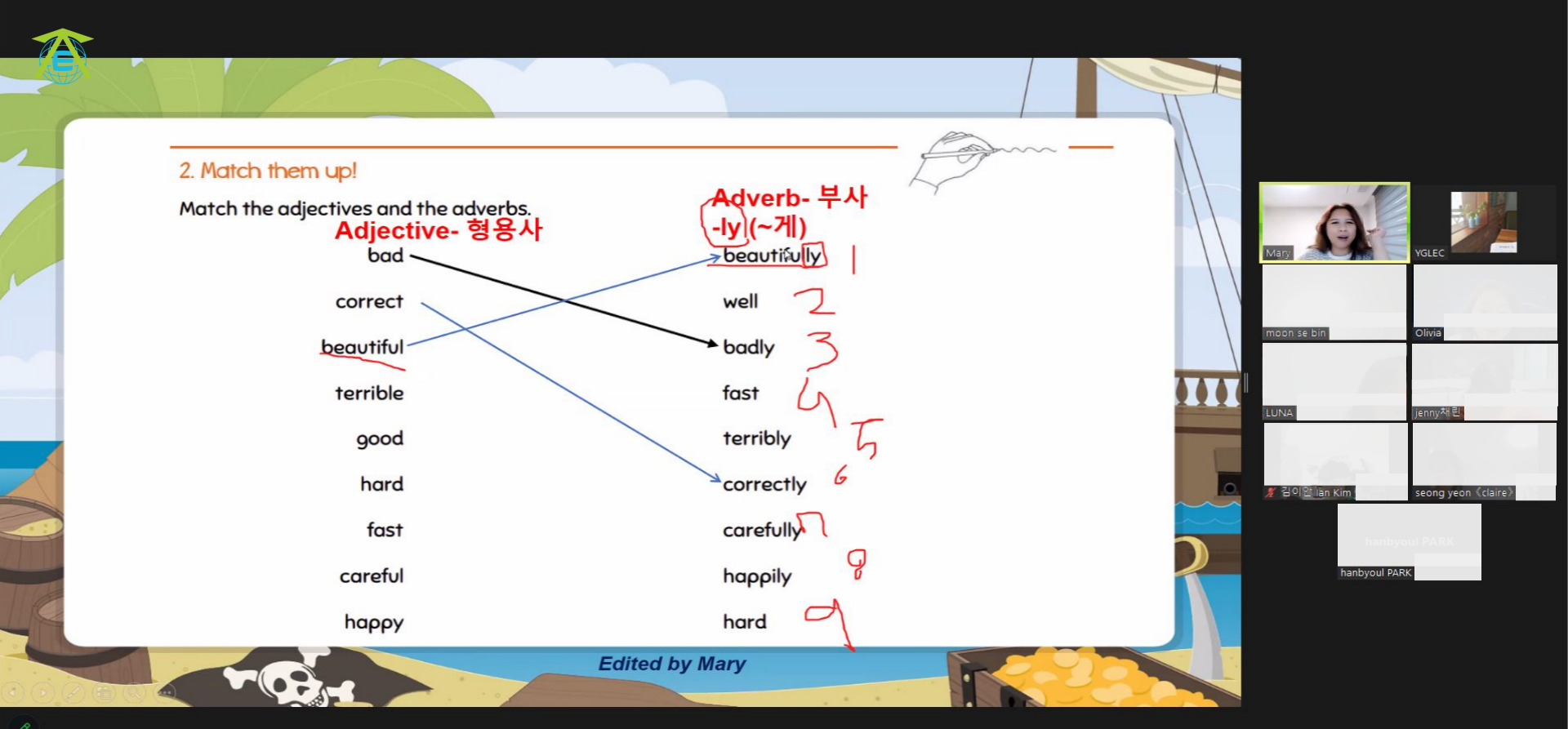 [줌 홈클래스] 2학기 초등파닉스(Step3)줌 수업(화목반)(5주차)의 3번째 이미지