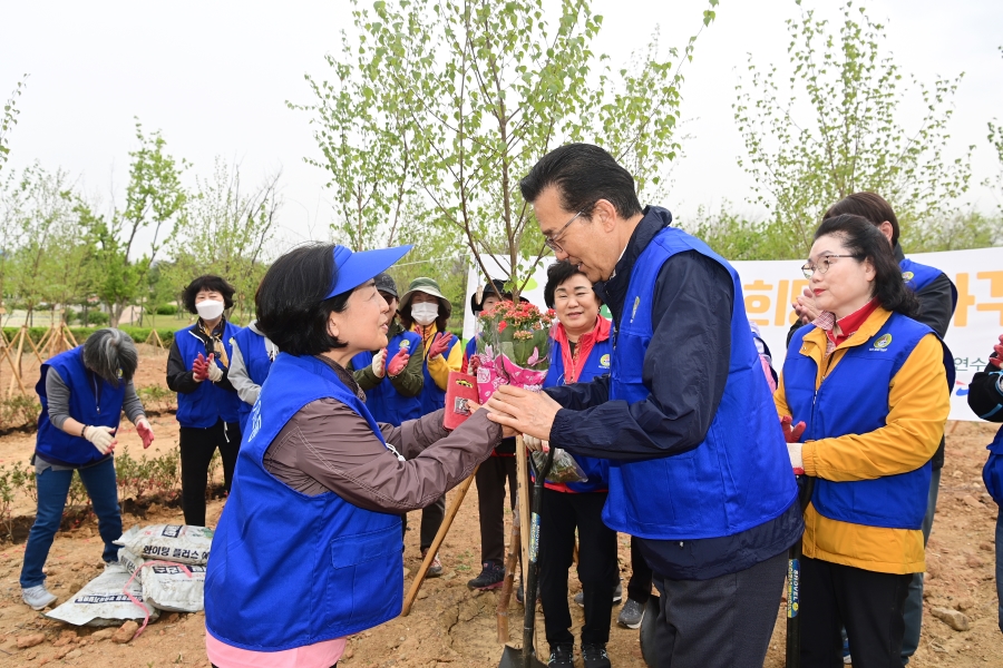 바르게살기운동 연수구협의회, 우리 고장 희망숲 가꾸기