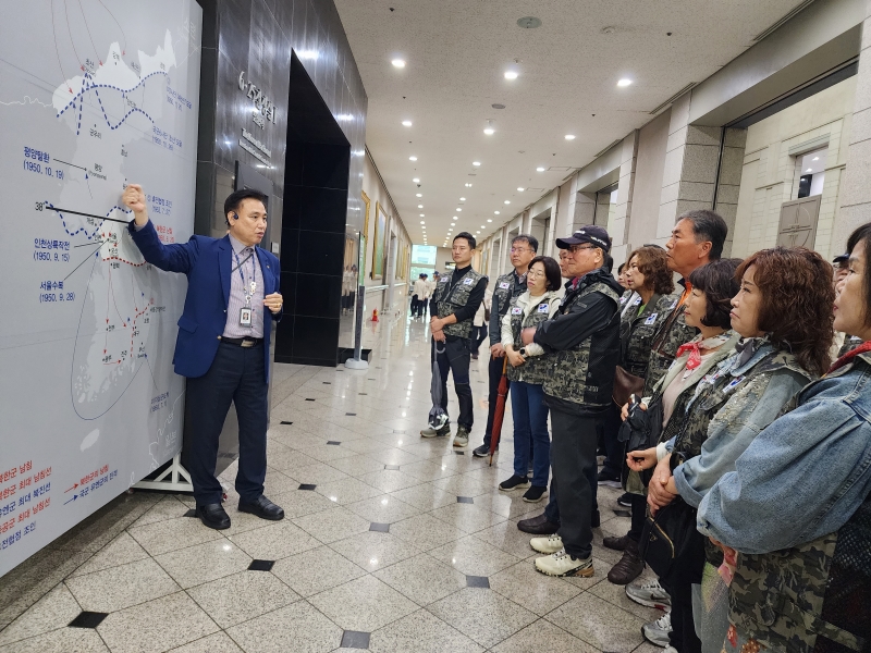 옥련2동 방위협의회, 용산 전쟁기념관·청와대 안보 견학