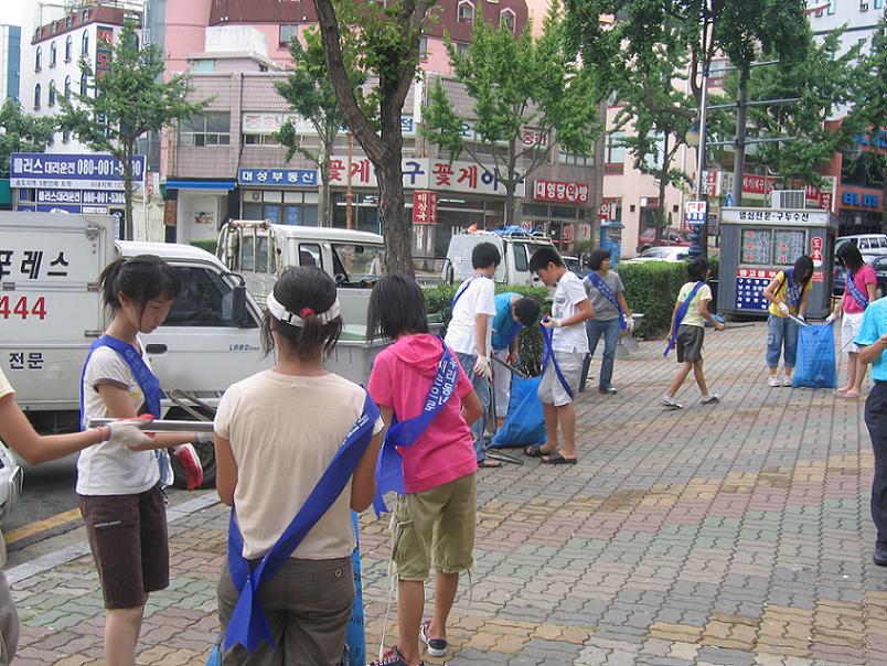 여름방학 학생 환경정화활동 참여자 모집의 1번째 이미지