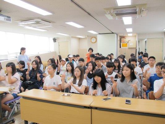 하계방학 청소년자원봉사학교(수화교육)의 2번째 이미지