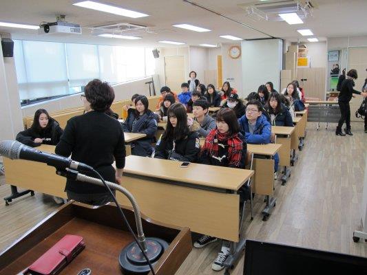 동계방학 청소년 봉사활동-마음의 소리-수화교육의 2번째 이미지