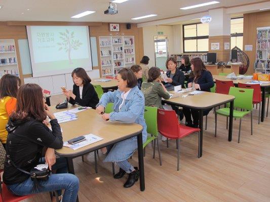 학교방문기초교육 실시(청학초등학교-녹색어머니회 및 도서도우미 봉사단)의 2번째 이미지