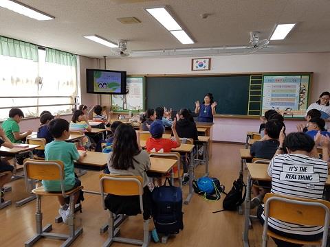 학교방문기초교육 실시(청학초등학교)의 1번째 이미지