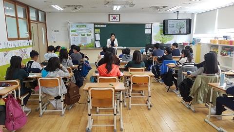 학교방문기초교육 - 송원초등학교의 1번째 이미지