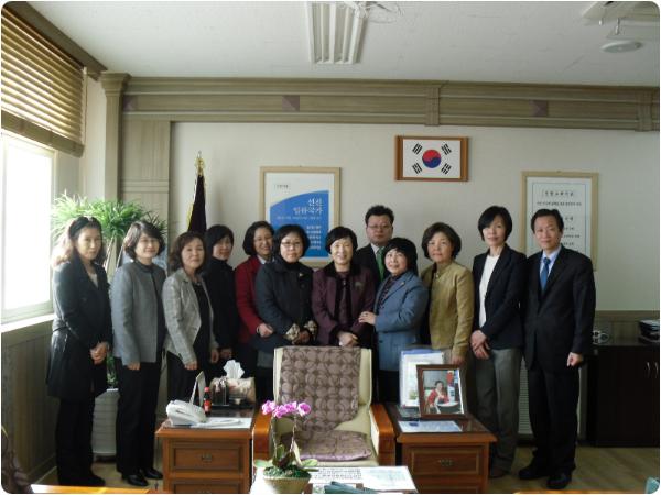 연수구자원봉사센터 신송중학교 자원봉사 학교순회 방문 기초교육 실시의 2번째 이미지